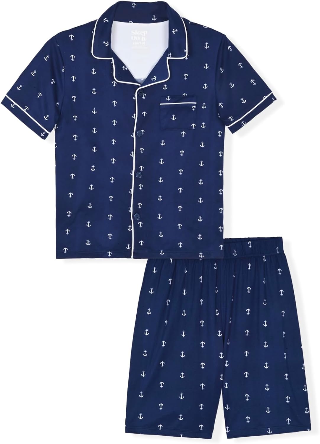 Sleep On It Boys Pajama Sets - 2 Piece Pajama Coat Set for Kids Sleepwear