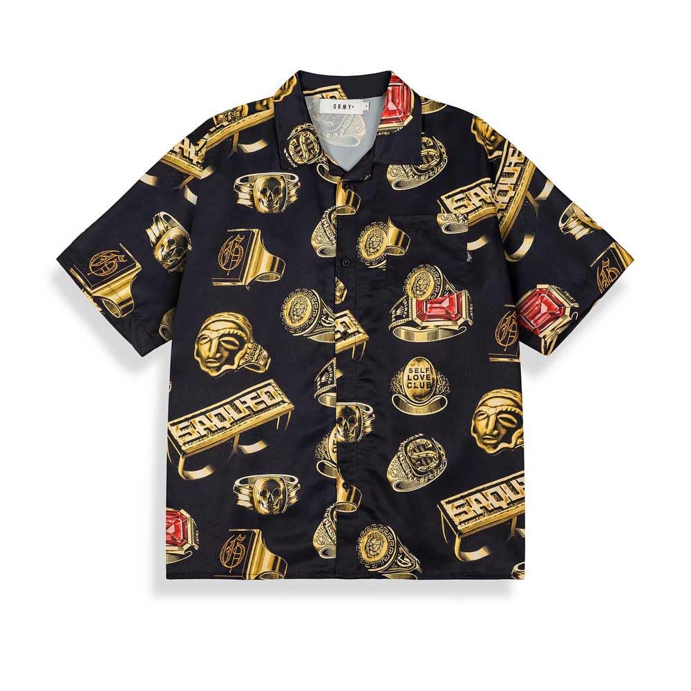 GRIMEY The Og Tour Short Sleeve Shirt L