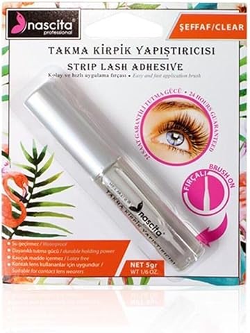 Nascita Takma Kirpik Yapıştırıcı (Şeffaf, 5 gr)