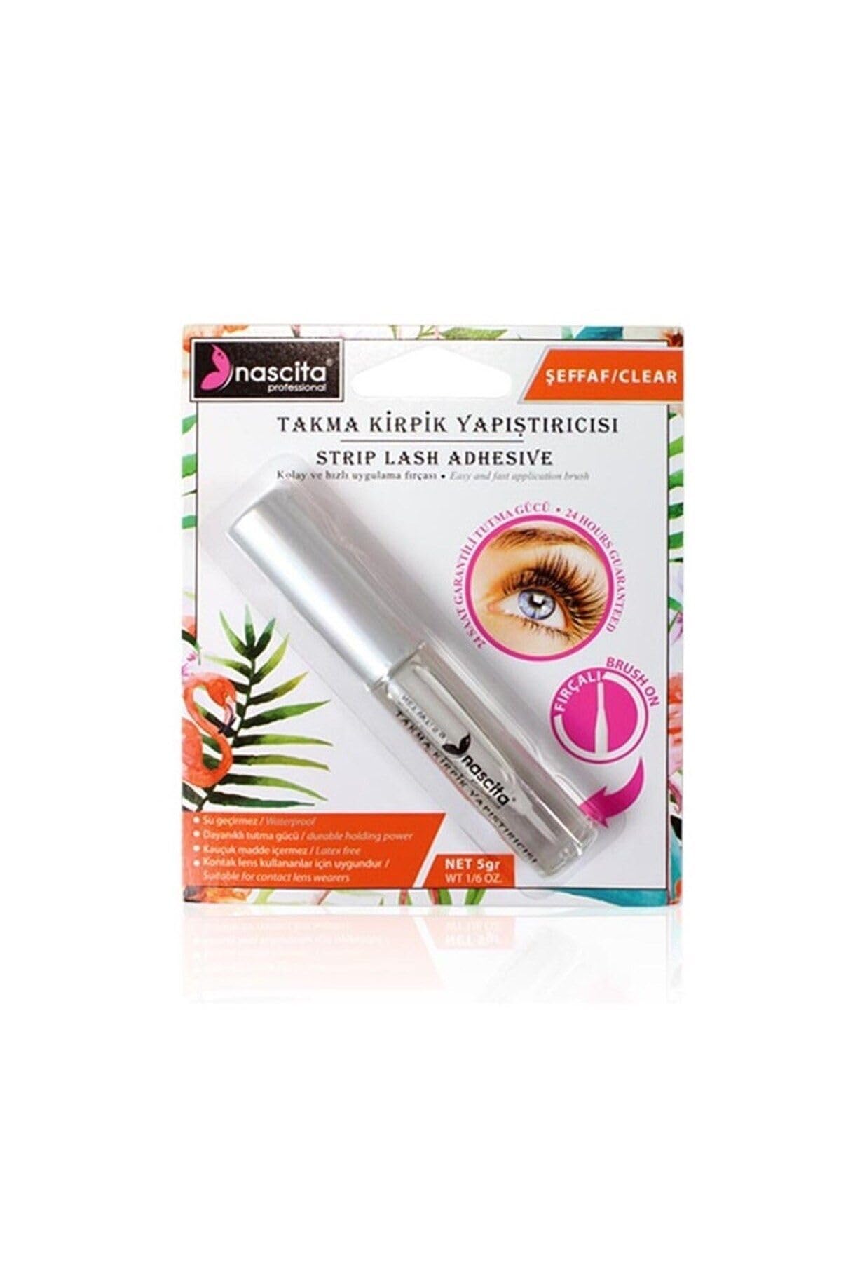 Nascita Takma Kirpik Yapıştırıcı (Şeffaf, 5 gr)