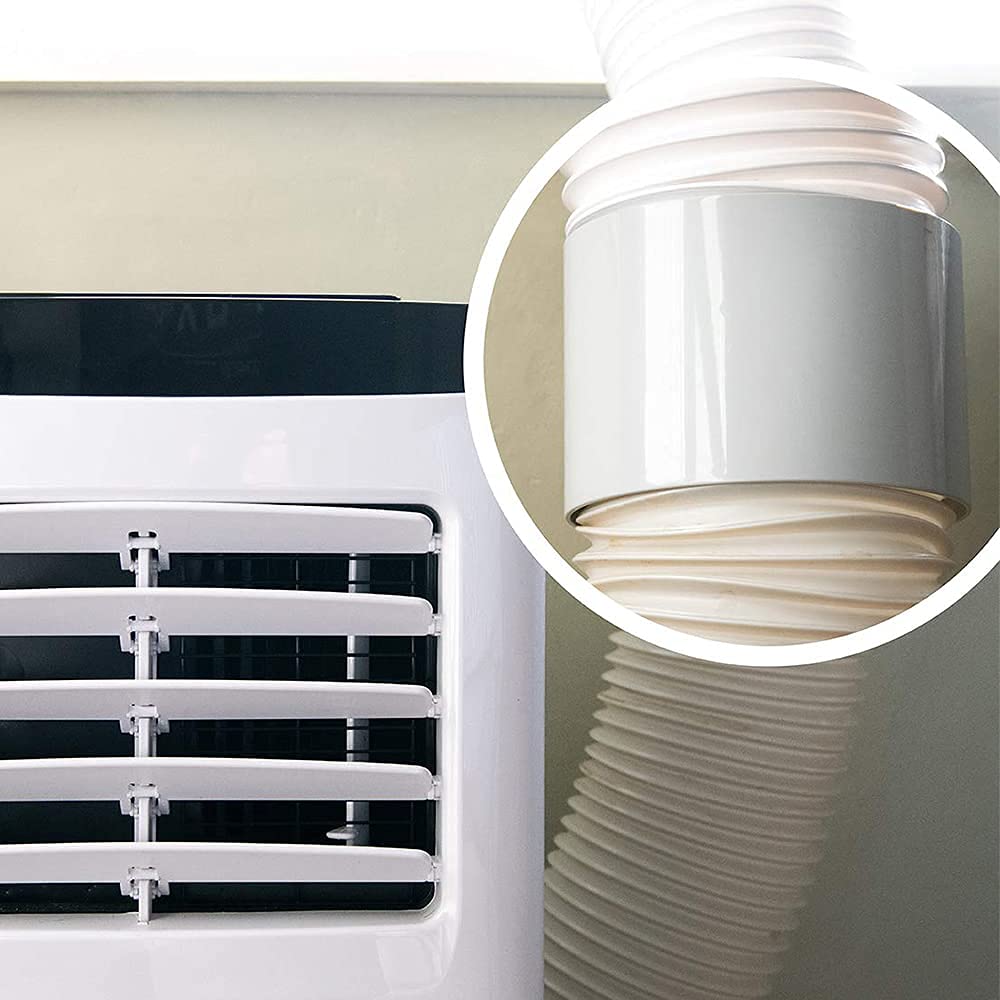 Tubo Flessibile del Condizionatore d'Aria Parti di Ricambio del Tubo Flessibile di Scarico Flessibile Universale Portatile Diametro 150mm Aadattatore per Climatizzatore Antiorario&senso orario