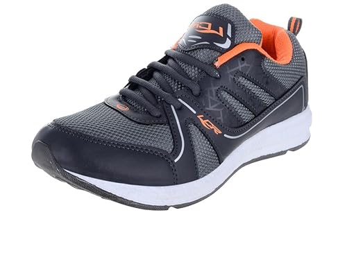 lancer shoes grey orange
