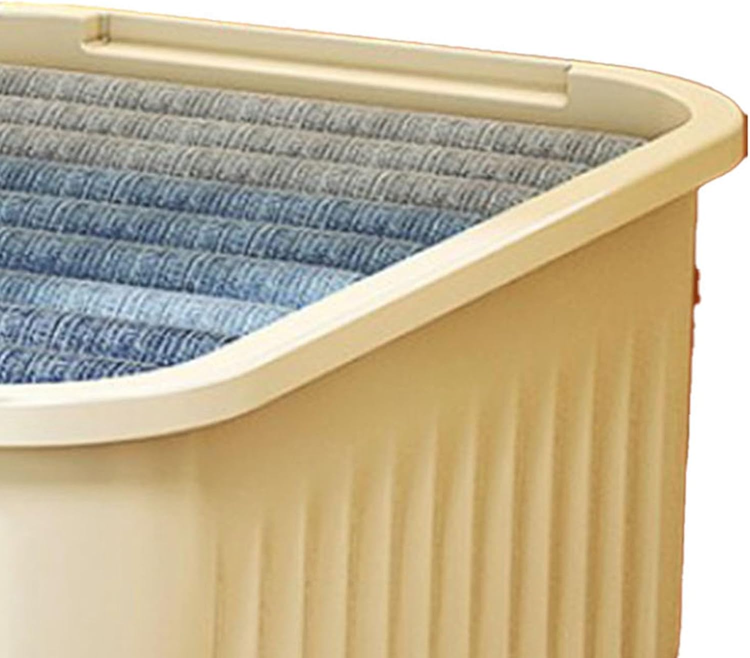 Clothes Storage Box, Space Saving Clothes Organizer Case with Handle and Lid Clothing Blanket Organizer for Bedroom Home