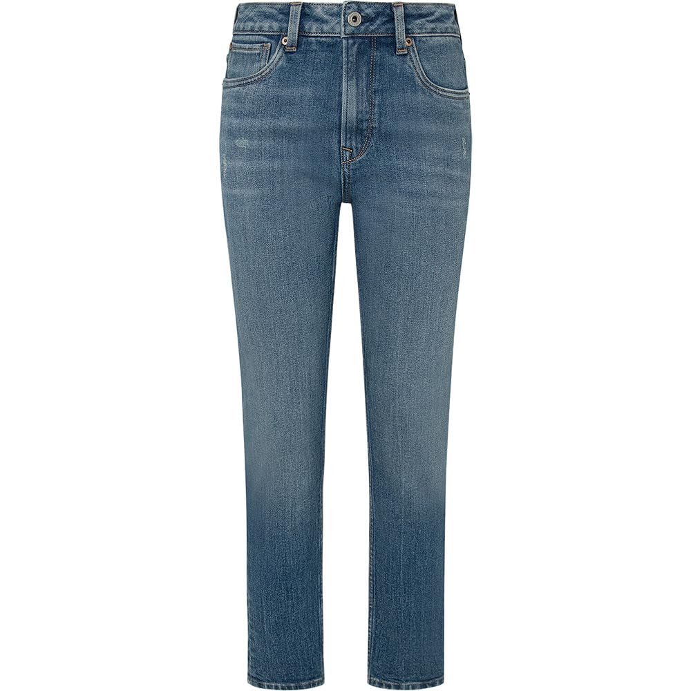 Pepe Jeans Zwężane Dżinsy Hw Pl204591 - Dżins Kobiety