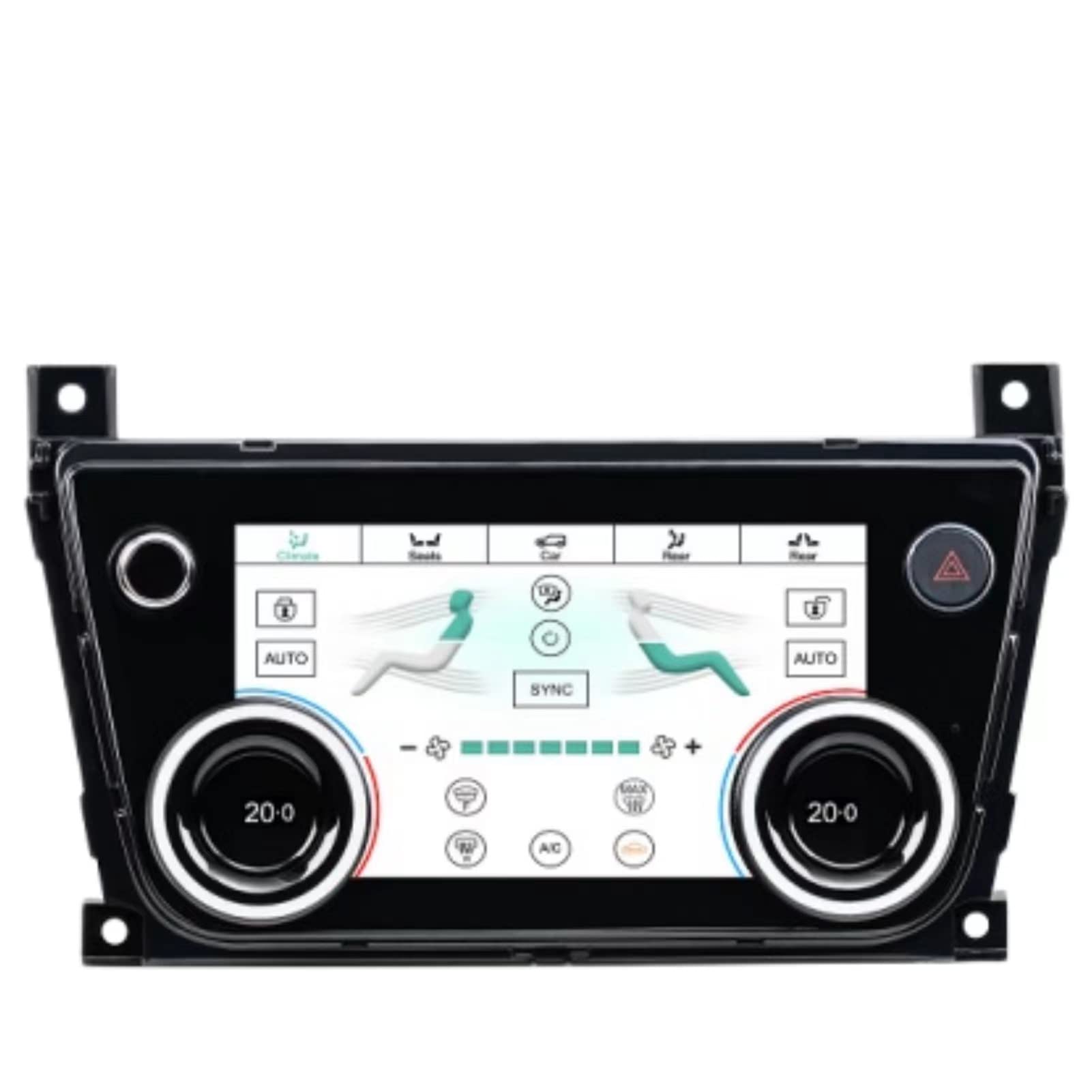 upsztec 7 inch for Jaguar XJL XJR 2010-2019 AC Panel Air Touch LCD Screen Condition Control Climate Board