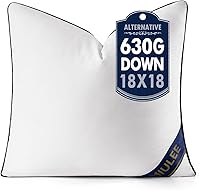 Vista 17 de MIULEE - Cojín para funda de almohada de 12x20 pulgadas, cojín de plumas de alta calidad, rectangular, decorativo, para rellenar fundas de almohada