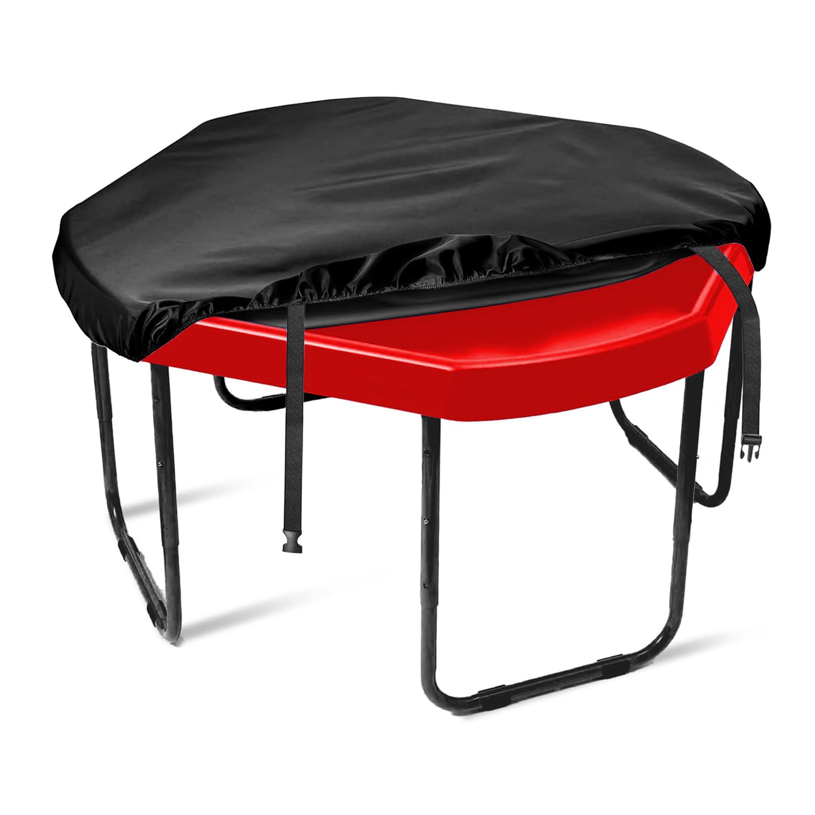 SIRUITONUniversal Tuff Tray Cover 100x100x10cm with Strong Elastic Edges, Heavy Duty 600D Oxford Waterproof, Lightweight, Anti Mould Resistant, Durable Design, Universal Fit To Any Tuff Tray Size