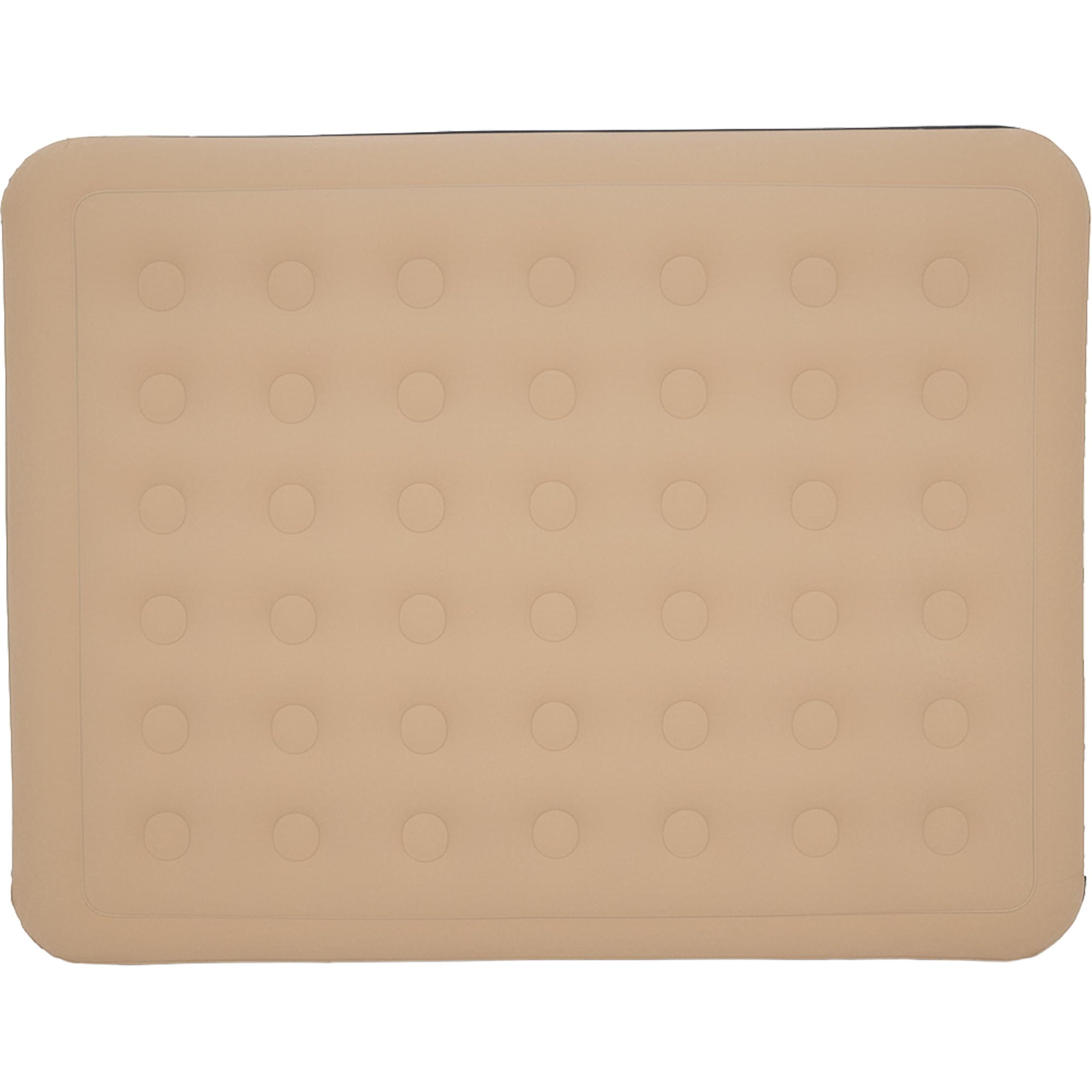 AVENLI Letto gonfiabile autogonfiante Queen-Size 203x157x47cm, 2 persone, pompa elettrica integrata, CloudCoil, floccato, fino a 300 kg, beige/nero