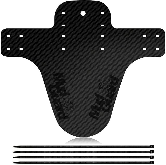 SZXMDKH Bike Fender, MTB Mud Guard Front and Rear Compatible, Downhill Mountain Bike Mudguard Fits 650B 20" 26" 27.5" 29 inch and Fat Bicycle