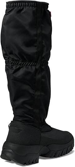 Hunter Women's Wanderer Insulated Tall Slouch Snow Boots, Black, 5