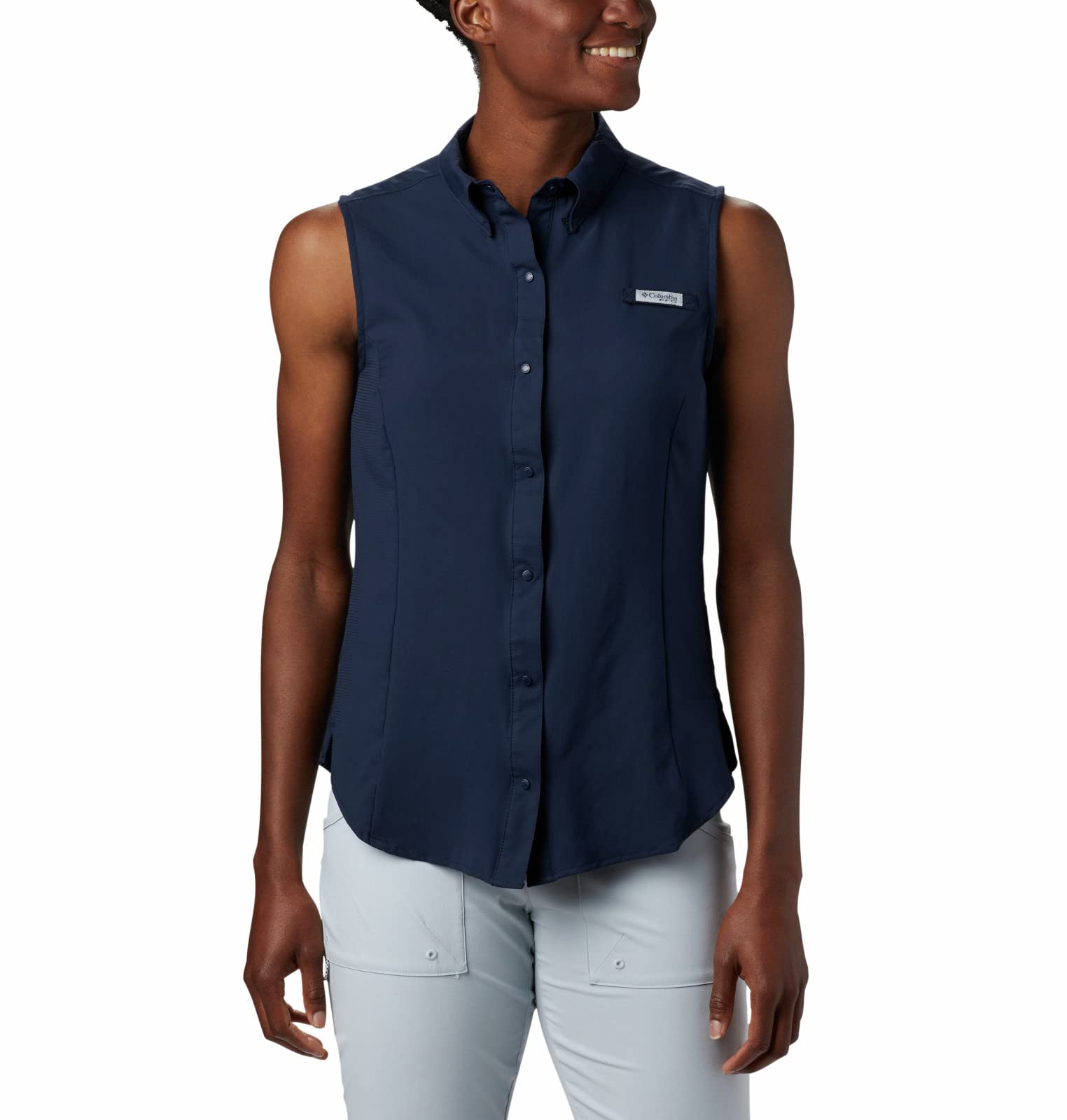 Columbia Tamiami Women's Sleeveless Shirt Tamiami - Camiseta sin Mangas para Mujer Mujer (Pack de 1)