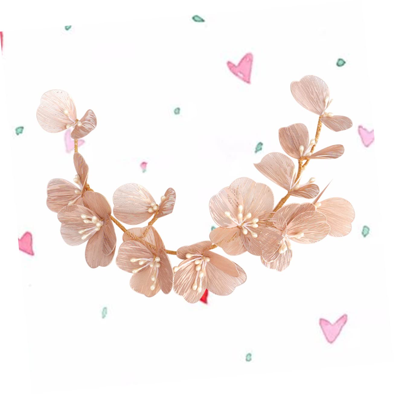 minkissy 3stücke Goldene Perlen Haarband Für Braut Handgemachtes Haaraccessoire Eleganter Kopfschmuck Für Hochzeiten Partys Und Besondere Anlässe Für Um Einen Zauberhaften Look Zu