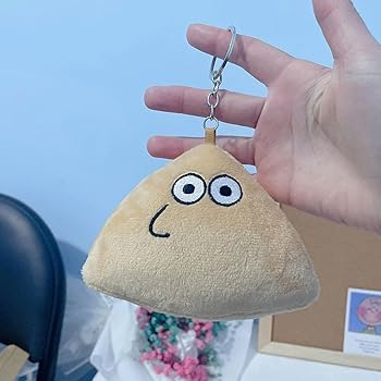 Amazon.co.jp: [Yavoluy] エイリアン Pou ぬいぐるみ キーホルダー