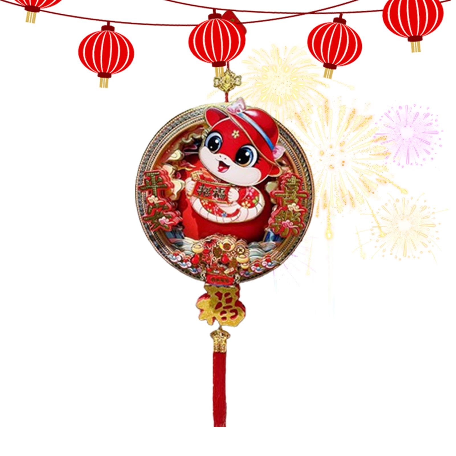 Pendentif Nouvel An Chinois : le cadeau de bénédiction idéal pour vos proches