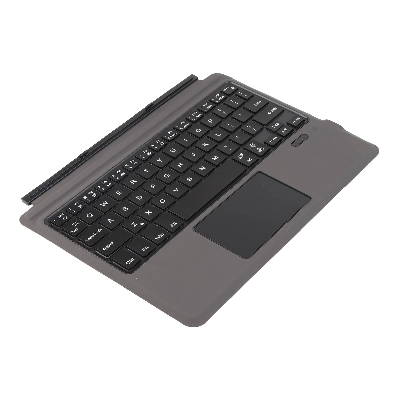 KUIDAMOS Bezprzewodowa Klawiatura Bluetooth Ultra Cienki Panel Dotykowy Skóra PU dla Tabletów Go 1 2 3, Klawiatura Tabletu o Szybkiej Reakcji dla Osób Podróżujących w Biurze (Z kolorowym