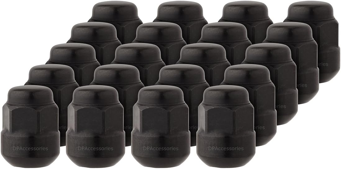 DPAccessories 20 x Black Factory Style Lug Nuts for Honda