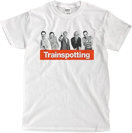 Trainspotting - White T-Shirt : Amazon.ca: Clothing, Shoes & Accessories