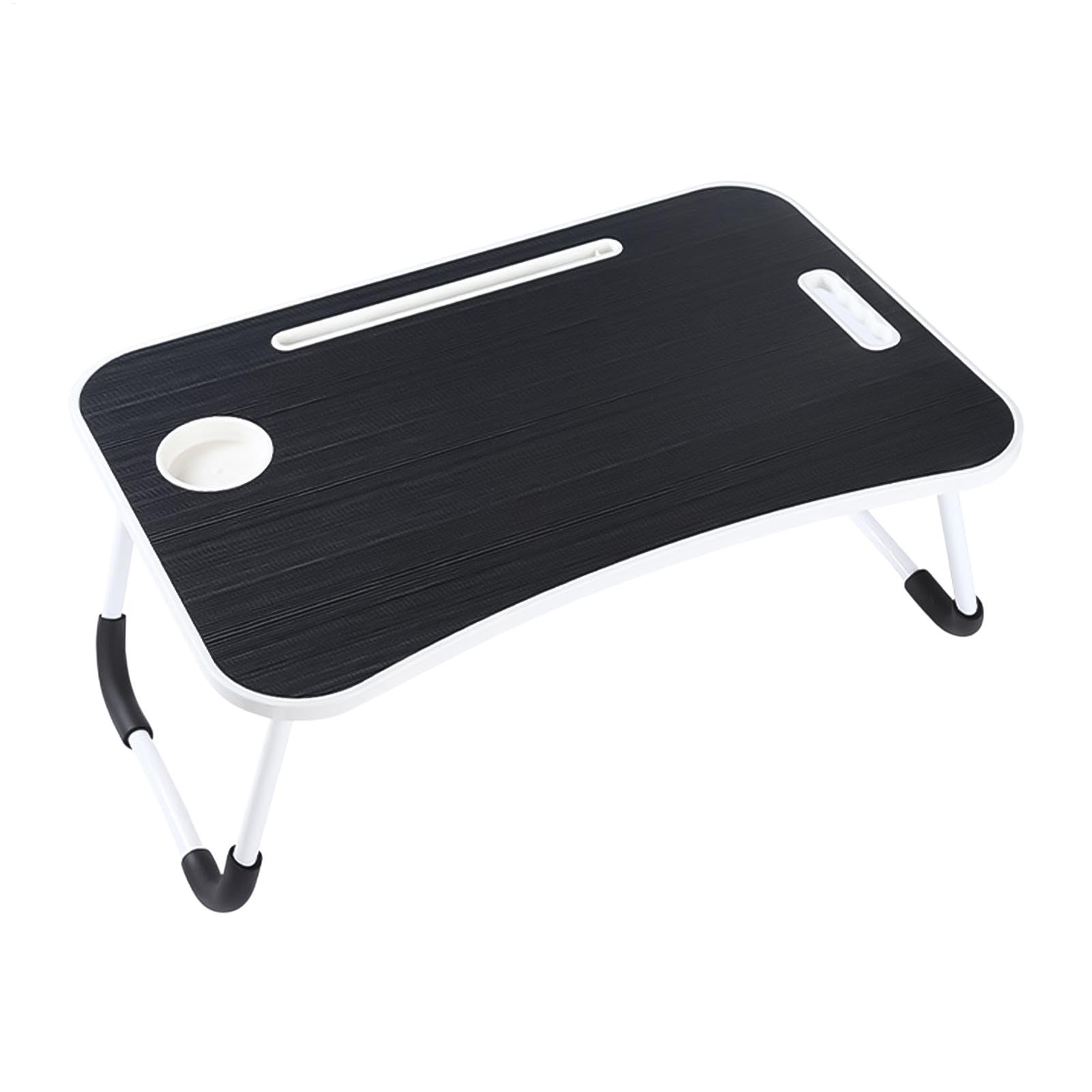 Tavolo Da Per Laptop - Vestro Per Bed Blay Pieghevole, Supporto Per | La Lettura Del Taccuino | Porta Di Lettura Stand Del Notebook Con Portabicchieri, Tavolo Portatile Per Risparmiare Spazio, Ta