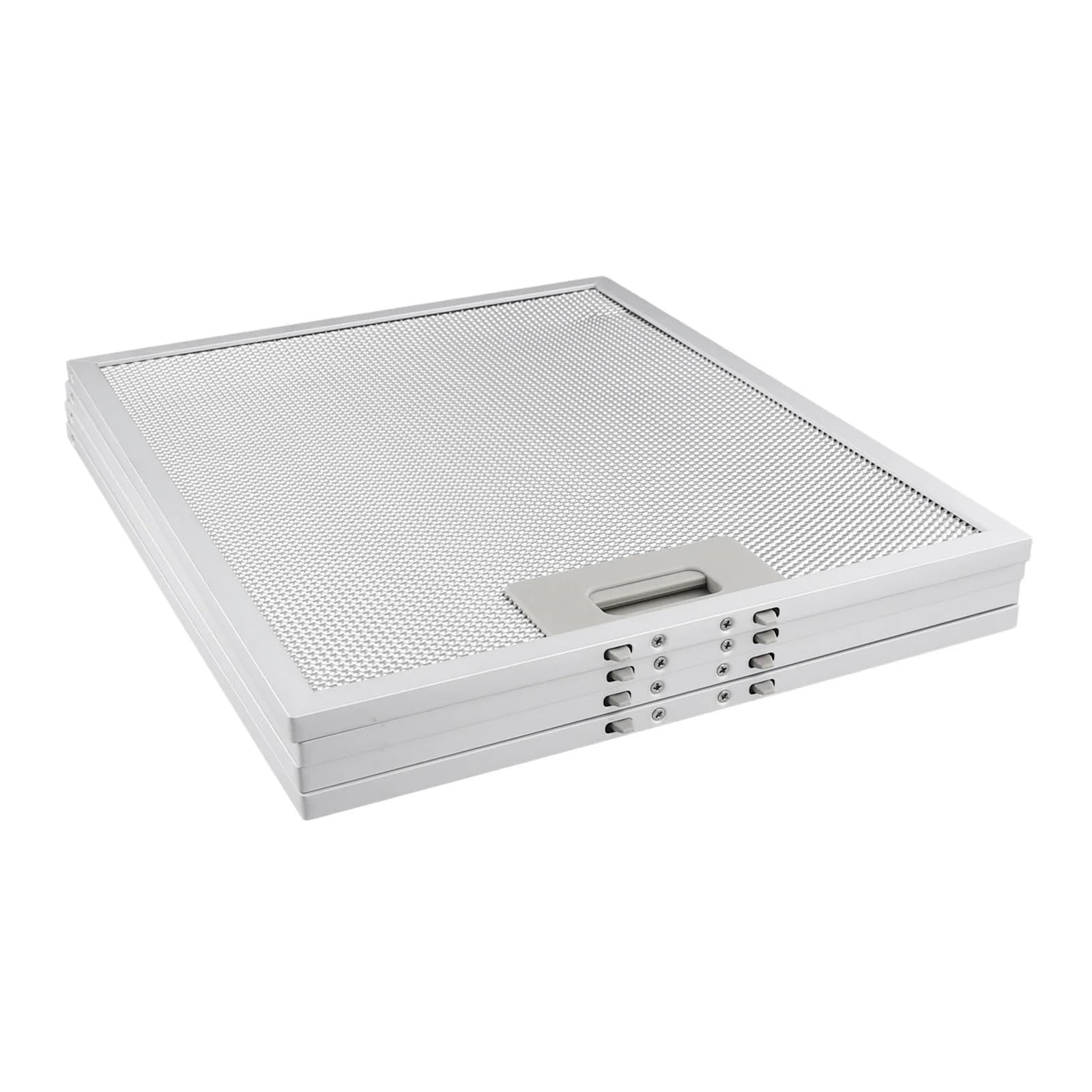 Set Di 4 Filtri Antigrasso In Alluminio Lavabili For Cappe Da Cucina
