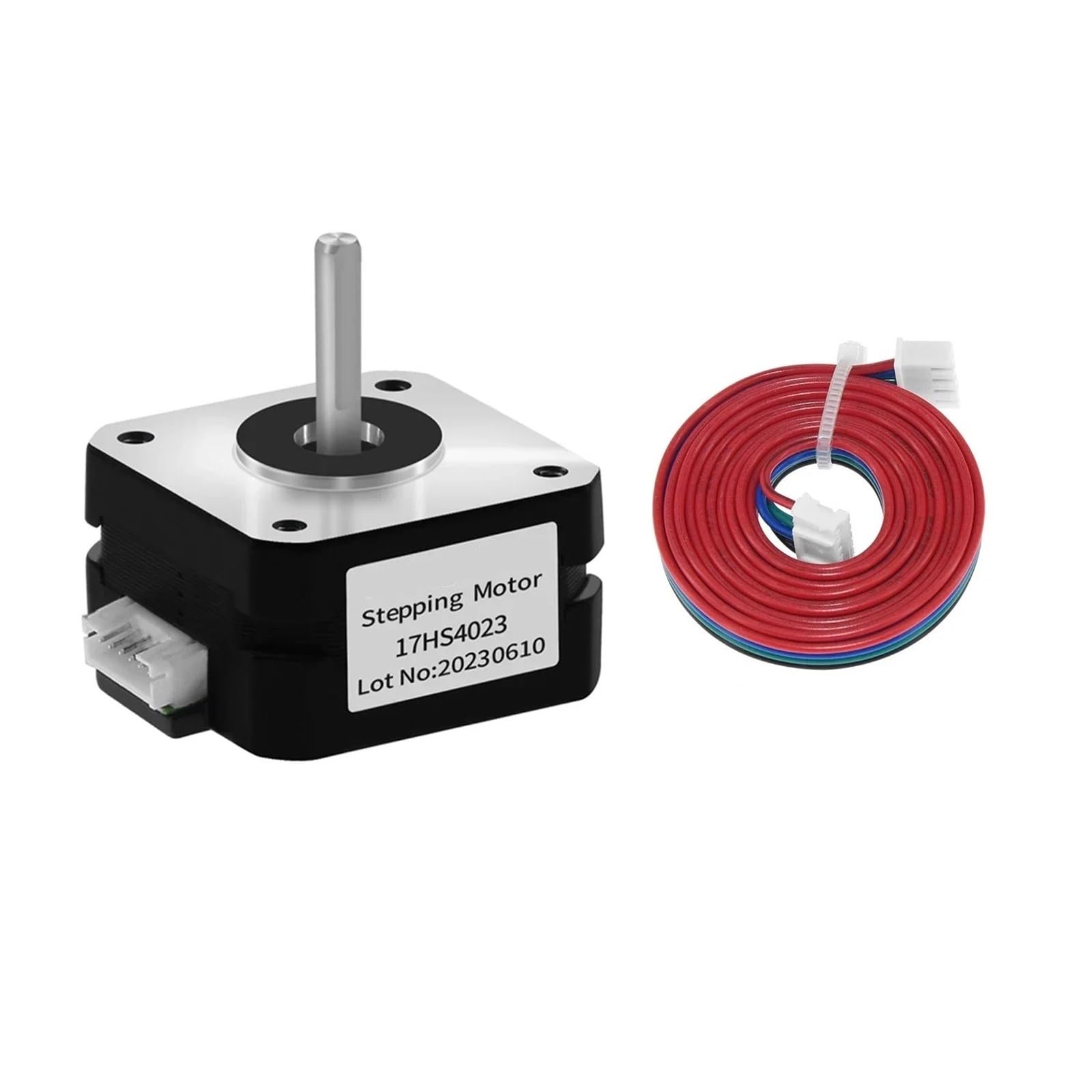 stopni DC silnik krokowy Silnik krokowy Nema17 17HS4023 42BGYH 4-żyłowy 1,0 A 13 N.cm do maszyny do grawerowania laserowego CNC i drukarki 3D silnik krokowy do naleśników(17HS4023 XH2.54,5PCS)