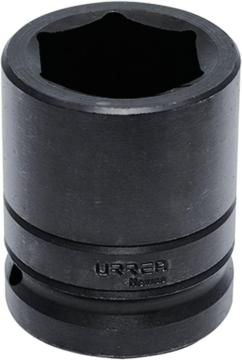 URREA Impact Socket - 1-1/4” 6-Point Socket with 1-Inch Drive & Black Oxide Coating - 10020