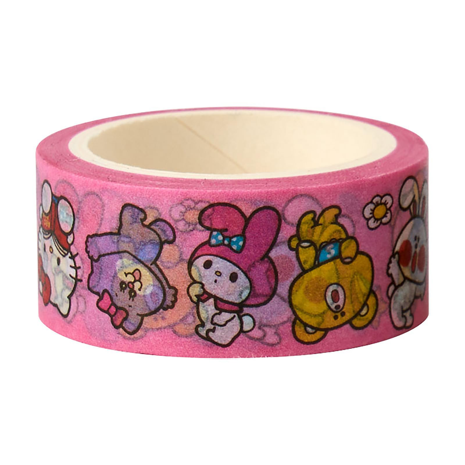 サンリオキャラクターズ SWIMMER マスキングテープ&ケースセット3セット み*ん様 サンリオキャラクターズSWIMMER マスキングテープ