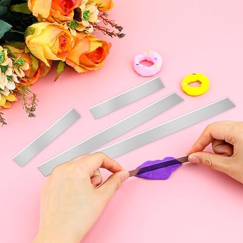 Miniatura 6 de 6 cortadores de arcilla polimérica flexibles, cortadores de arcilla, cuchillo de arcilla de polímero, juego de cuchillas de arcilla polimérica,