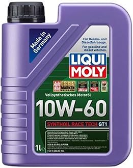 Liqui Moly Synthoil Race Tech GT1 1390 Engine Oil 10 W-60 1 Litre