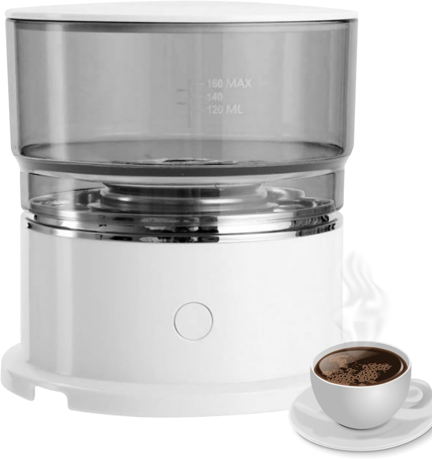 RASOLI coffee maker machine, 223g Coffee Air Brewer, Battery Powered Travel Coffee Press Kit, Hot Coffee & Fast Cold Brew Maker, Automatic Filter Coffee Machine for Driving Home Offices 8 61ejgXajwjL. AC SL1500