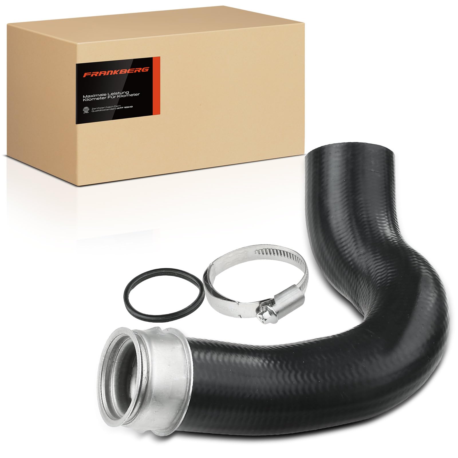 Frankberg Manguera de aire de carga Compatible con T.o.u.a.r.e.g 7P5 7P6 3.0 V6 TDI Q7 4LB 3.0 TDI quattr.o Q7 4MB 4M.G 4MQ 3.0 TDI quattr.o Q7 4MB 4M.G 4MQ 3.0 TDI e-tron quattr.o 7P0145738D