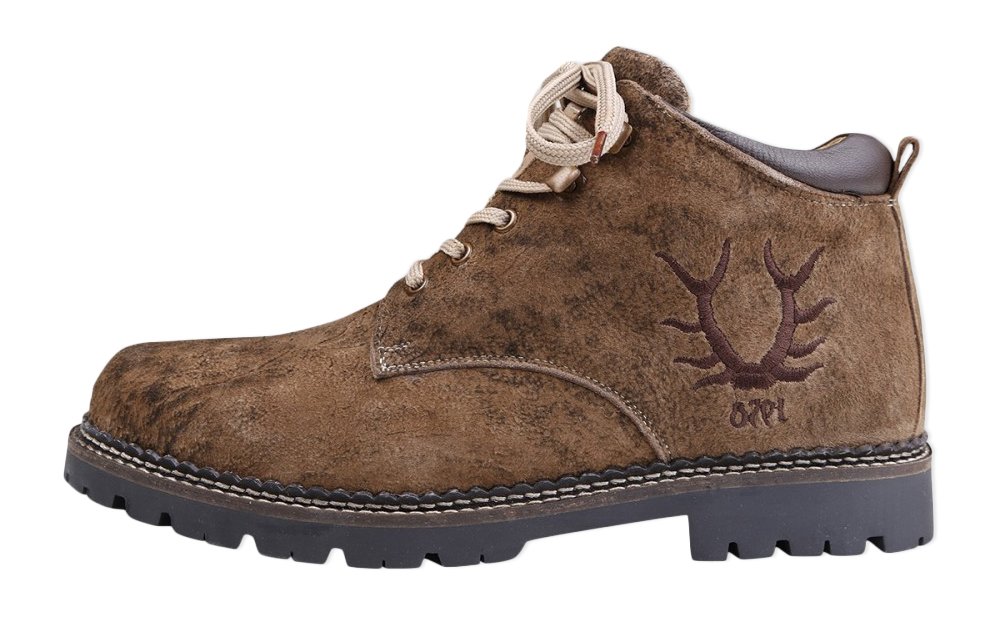 Krüger Herren Trachten Schuh, Modell: Anton, Art.-Nr. 009551-0-0007, 40 EU B