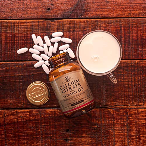 image for Solgar Calcium Citrate with Vitamin D3, 240 Tablets - Promotes Healthy