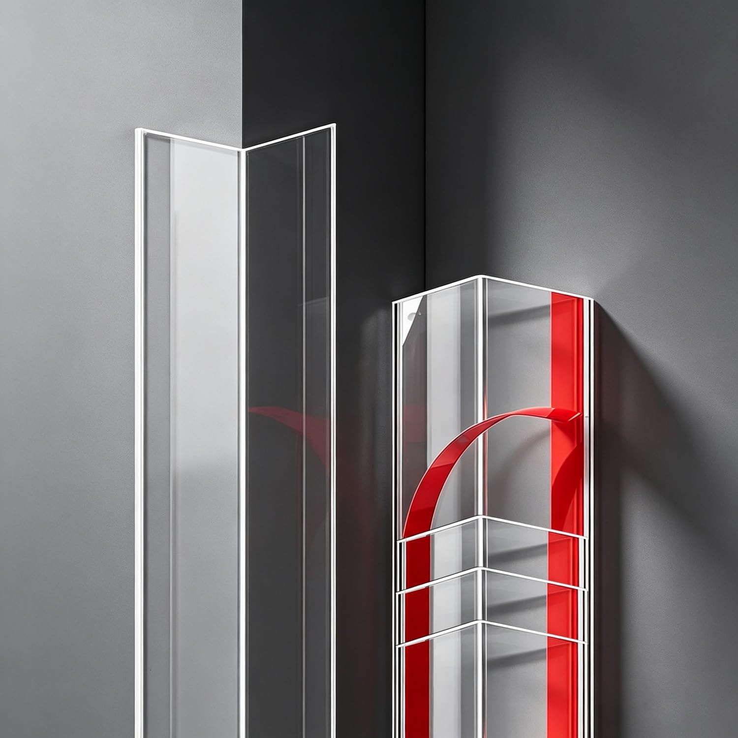 Protectores de Esquinas de Pared de plástico autoadhesivos