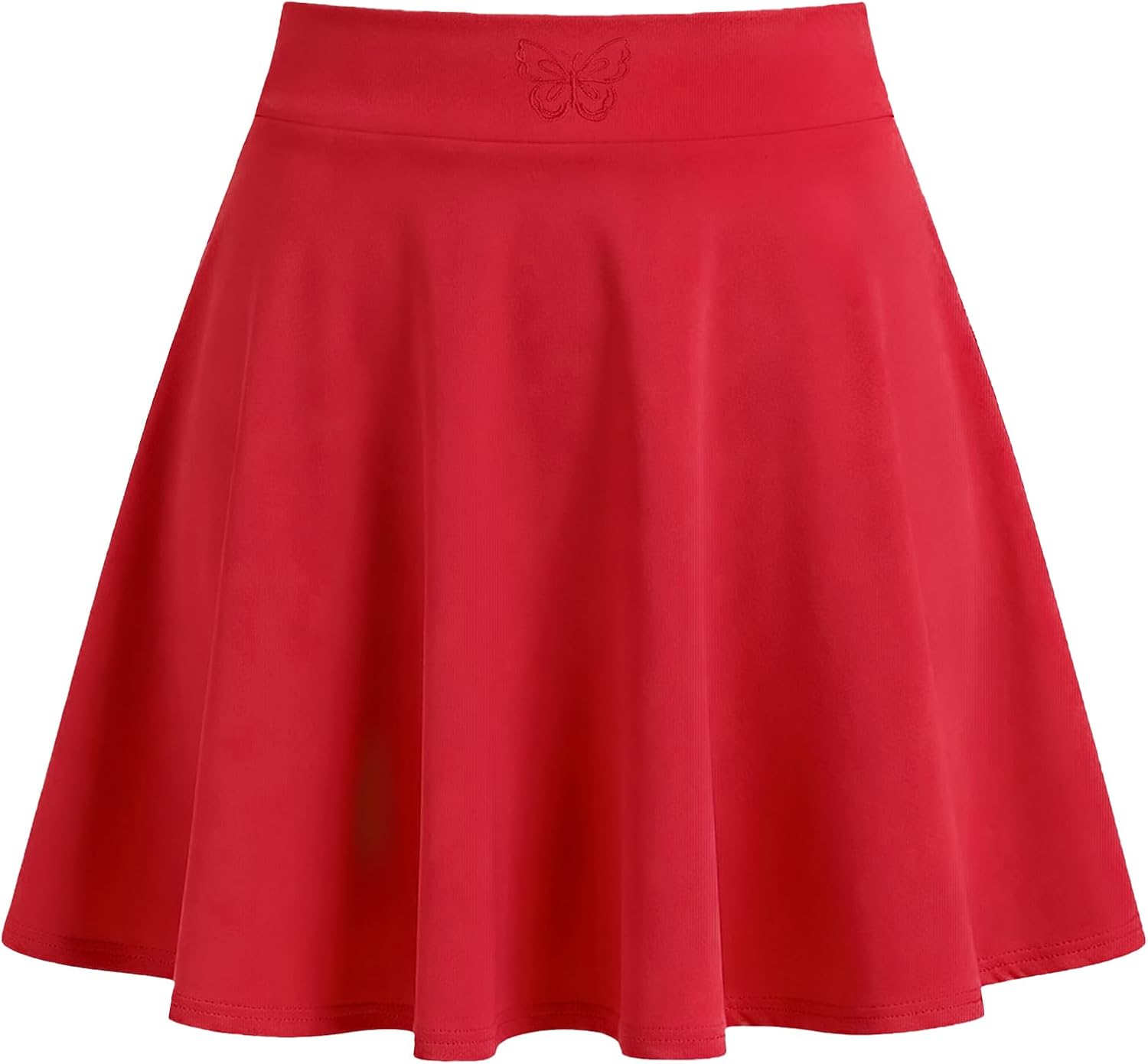 Little Girls Skirts Athletic Uniform Skirts Built in Shorts Casual Mini Skorts for ...