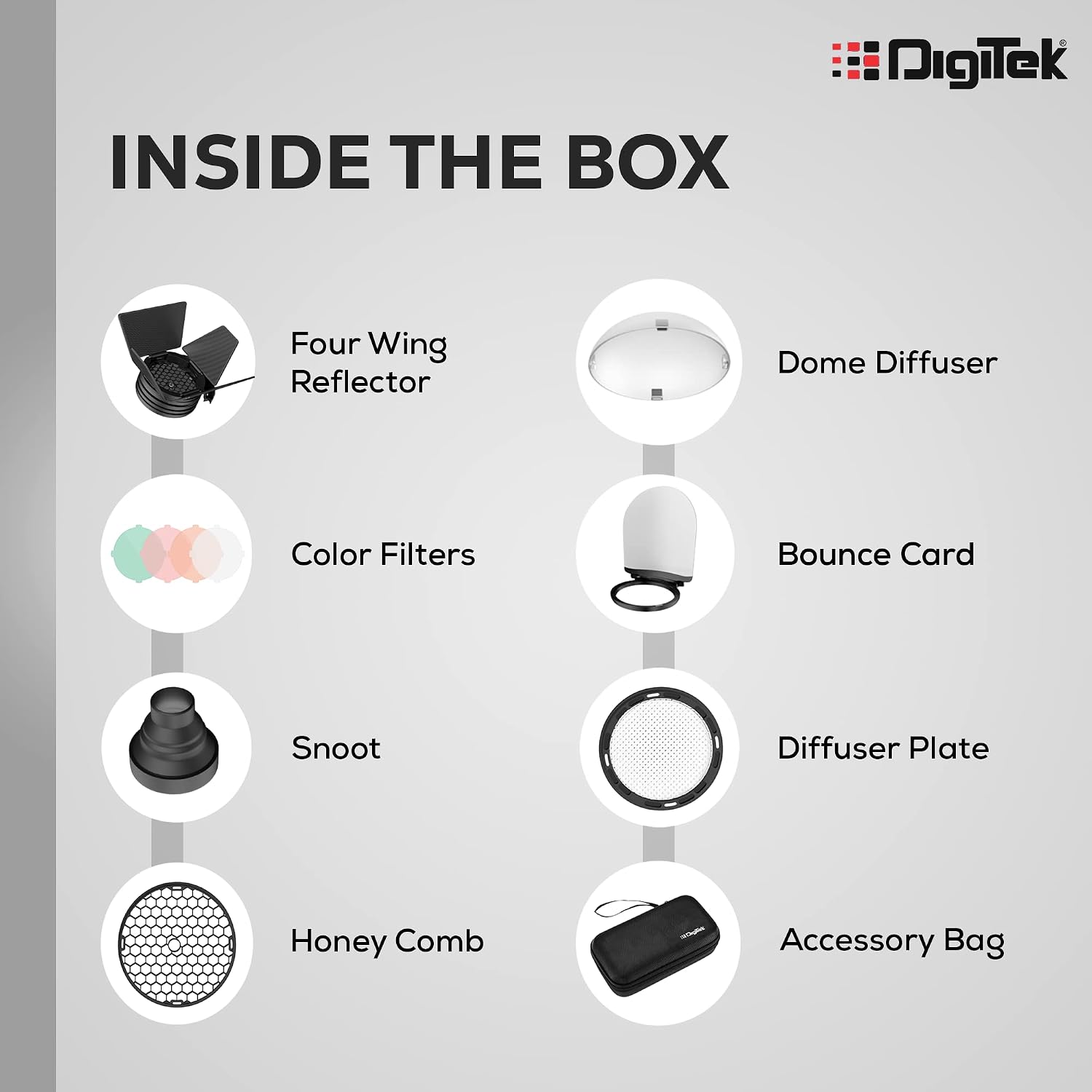 DIGITEK® (DFB-003) Professional Flash Bot for Round Flash Head 6 61ejhtPpzPL. SL1500
