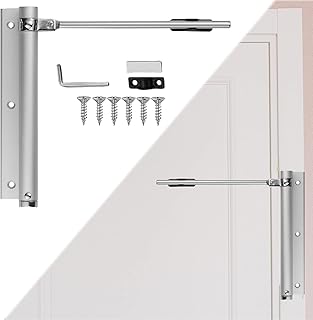 Spring Door Closer for Home,Adjustable Automatic Door Closers for Light Weight Door,Automatic Door Closure,Use to Wooden Door,Metal Door,Security Door