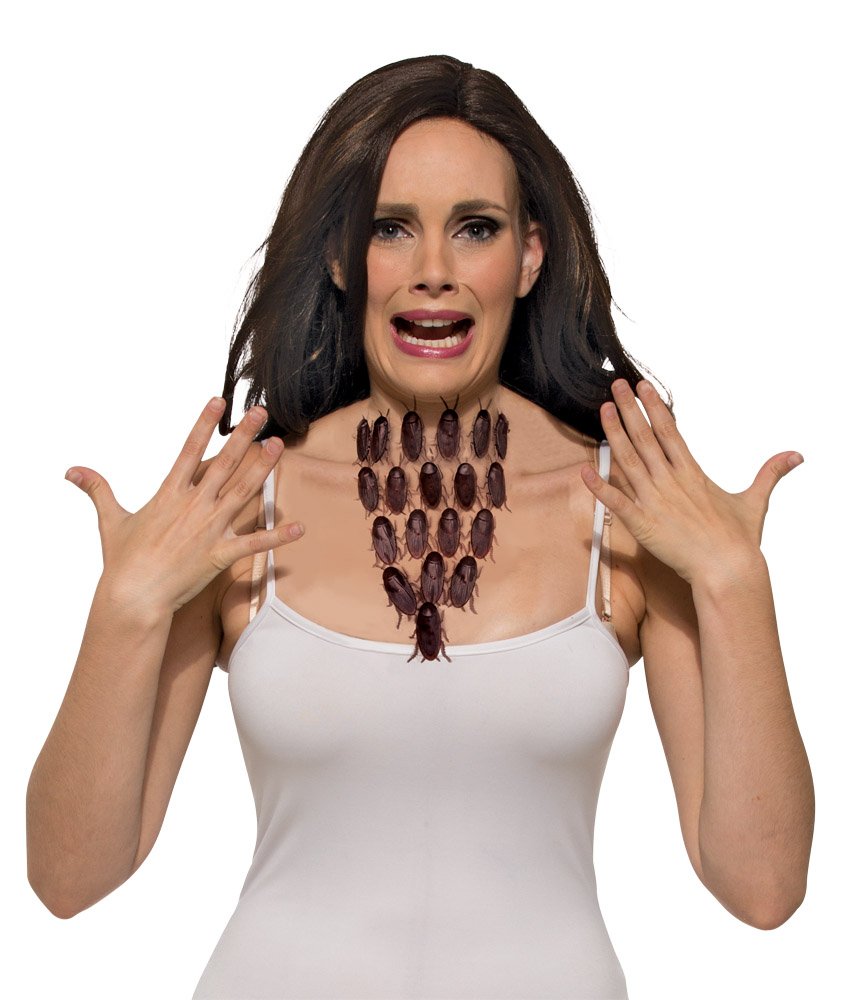 Forum 79132 Novelties Cockroach Necklace Party Supplies, One Size, Pack of 1