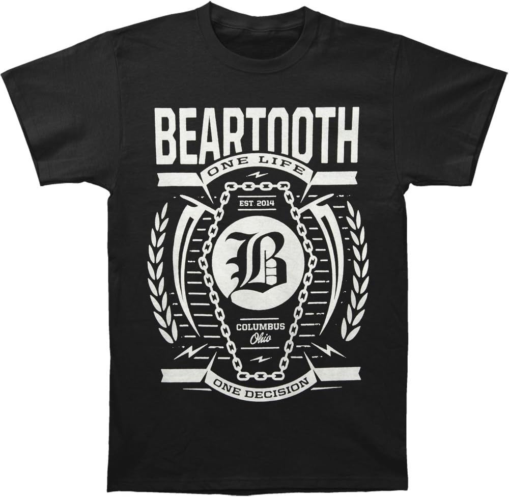 Beartooth Men's Coffin T-shirt Medium Black