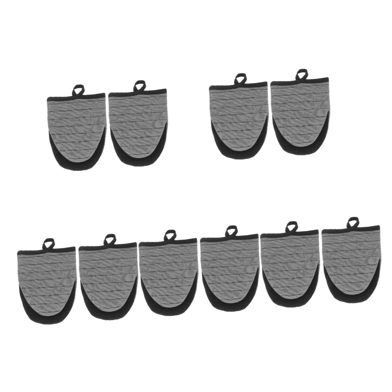MAGICLULU 5paires De Cuisine Résistant Chaleur De Cuisson pour - Et Four Optimale pour Cuisson Barbecue sans Lot