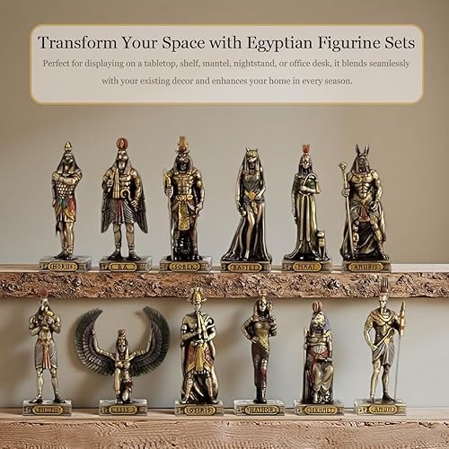 Miniatura 2 de Los doce dioses de Egipto, artículos de colección de entusiastas culturales egipcios