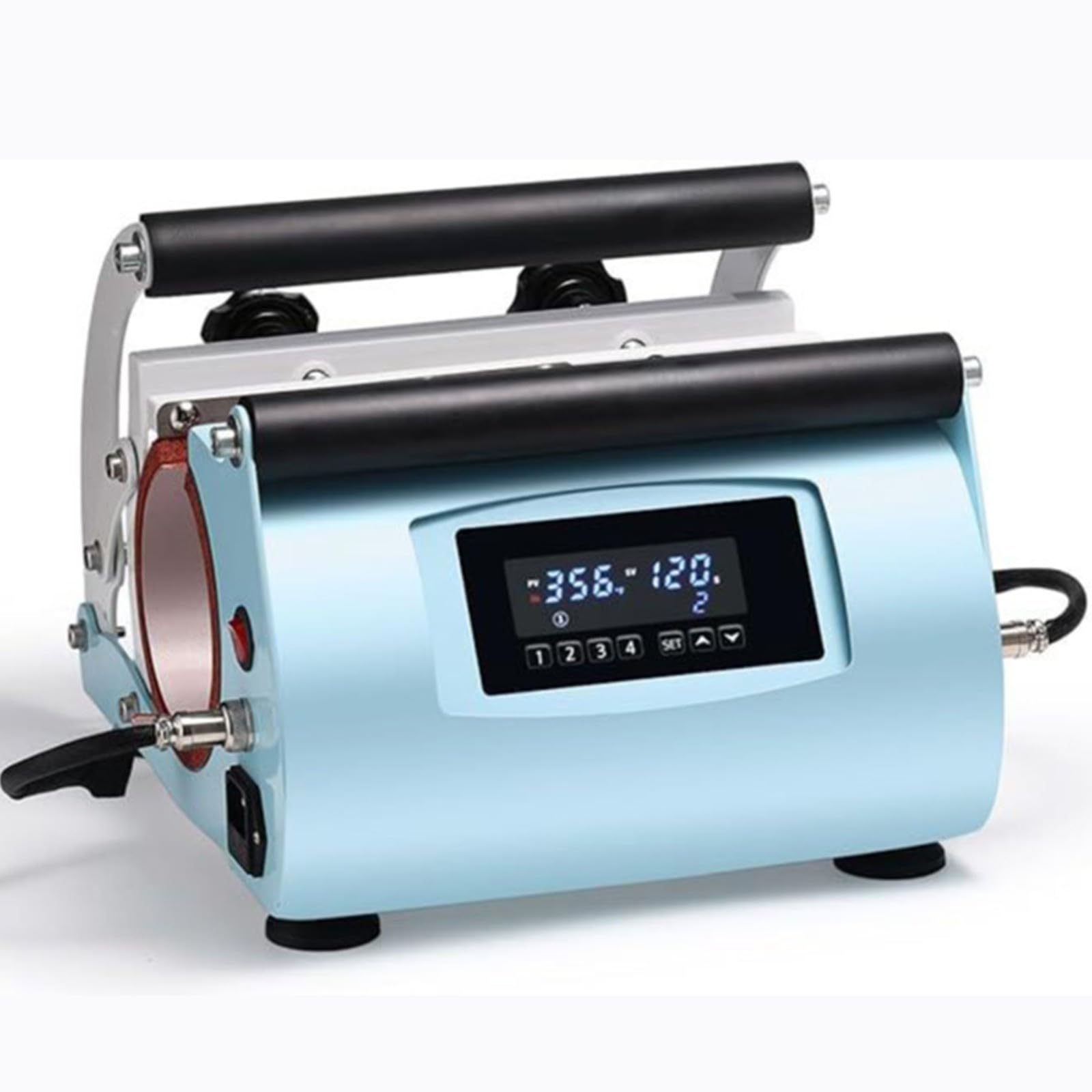 Maszyna do prasowania na gorąco do filiżanek 40 uncji Maszyna sublimacyjna z cyfrowym sterowaniem LCD regulowany czas i temperaturę Nasze kubki, kubki i kubki DIY A, 40 oz