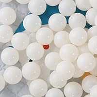 Vista 6 de PlayMaty Pelotas coloridas de plástico oceánico de 2.1 pulgadas, a prueba de aplastamiento, bolas de estrés para niños, pelota de piscina, casa