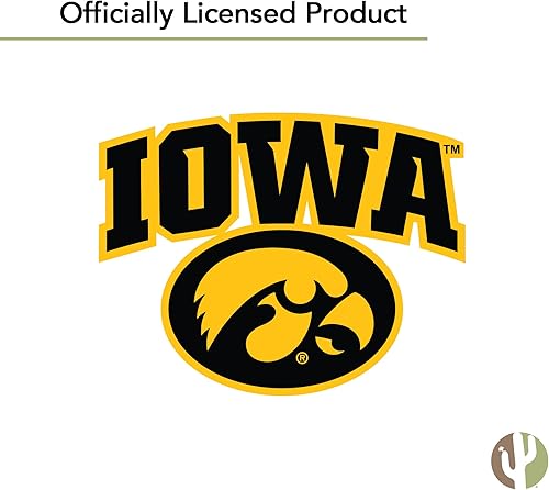 Miniatura 6 de Llavero de identificación con diseño de Hawkeyes de la Universidad de Iowa, llavero desmontable con hebilla de presión (diseño 4), Multi colorido