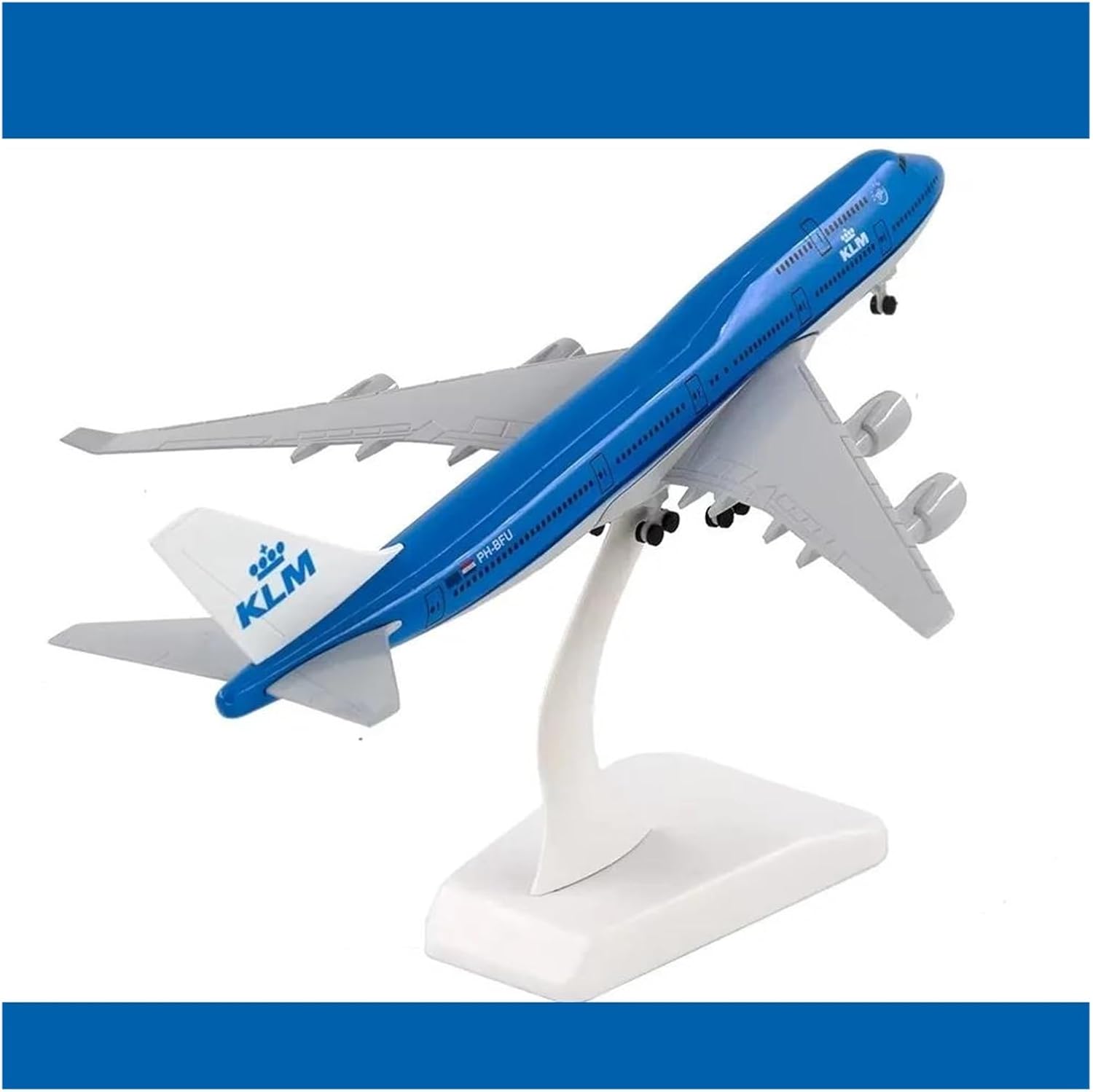 20cm for Airplane Model B747 KLM ABoeing 747 Die-cast Alloy Metal Toys Landing Gear Hobby Series Hobby Playgame Kit