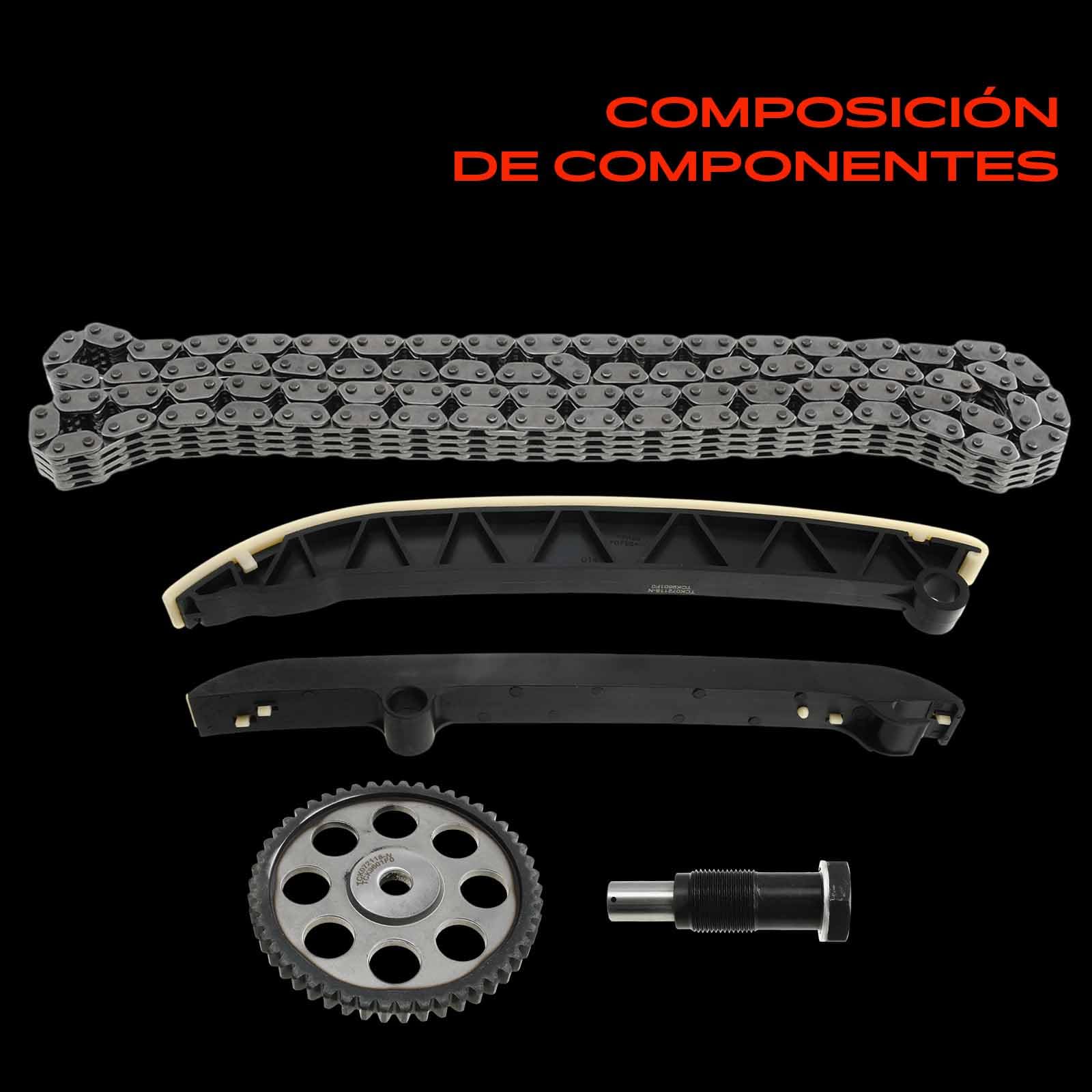 Frankberg Kit de cadena de distribución 5 piezas 03F109158G