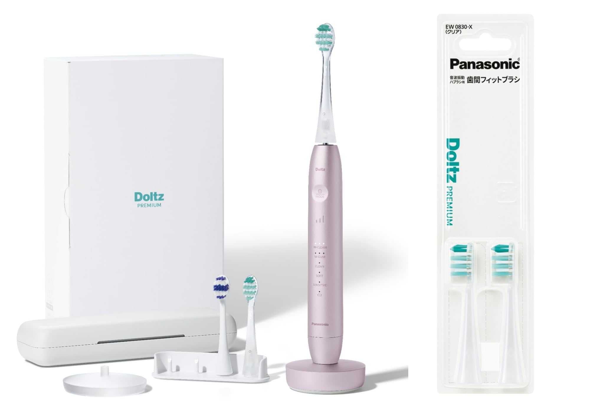 Amazon.co.jp: Panasonic Electric Toothbrush Doltz EW-DP58-P +