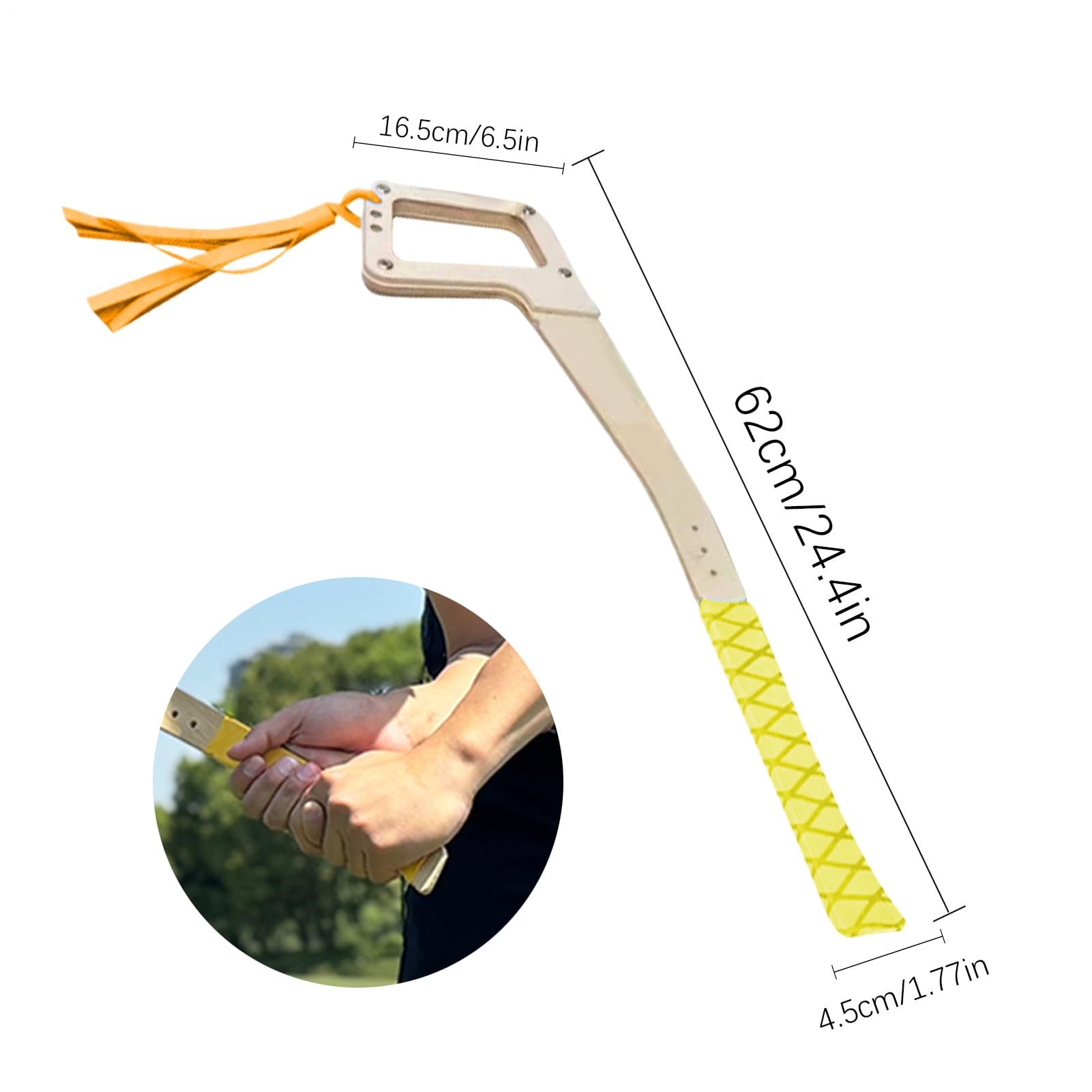 Golf Swing Training Aid - Przenośny sprzęt treningowy do golfa | Regulowane narzędzie korekcyjne dla początkujących mężczyzn i kobiet w domu | Bezpieczne Wsparcie Korekty Uderzeń i Pozycji dla Kobiet Dzieci Ojców Początkujących