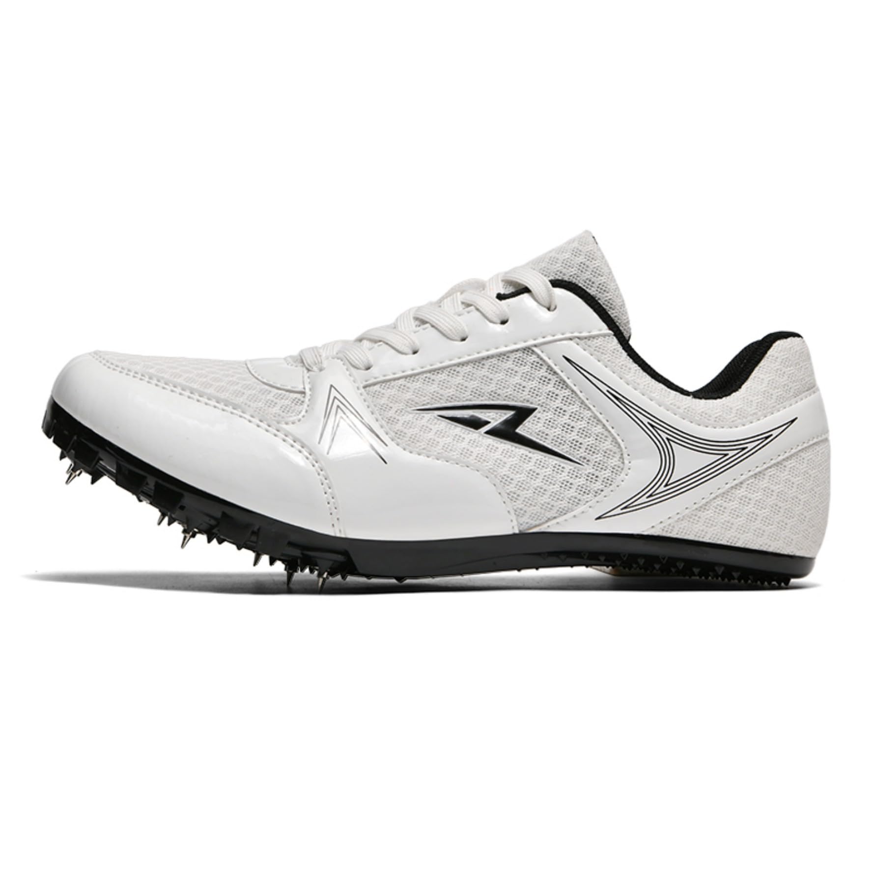 Chaussures d'athlétisme pour Hommes et Jeunes Chaussures de Sprint antidérapantes Chaussures d'athlétisme Unisexes Chaussures de Course Respirantes Chaussures d'entraînement