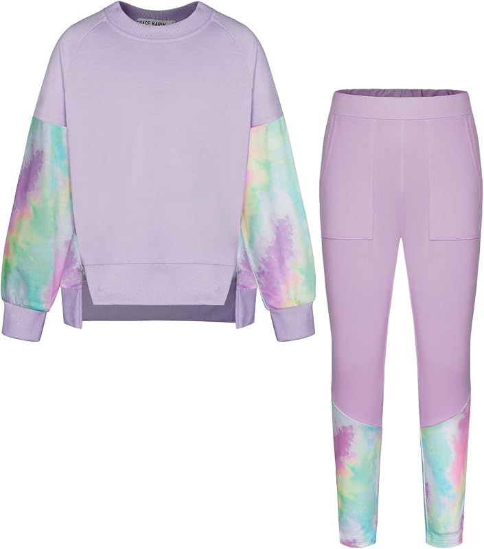 Ropa para niñas, buzo para niñas adolescentes, trajes de moda, pantalones, polainas, conjunto de ropa de chándal, talla 5-14