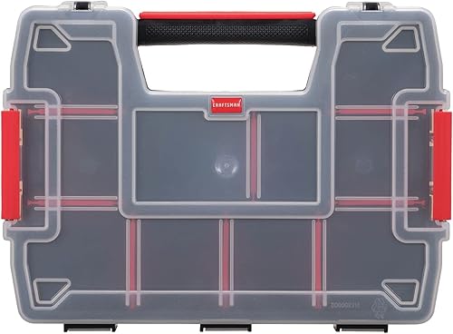 CRAFTSMAN Organizador de almacenamiento pequeño, 10 compartimentos, plástico (CMST14021)